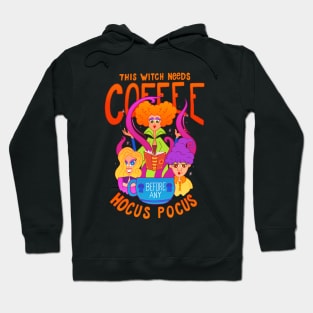 Witches Need Coffee Hoodie